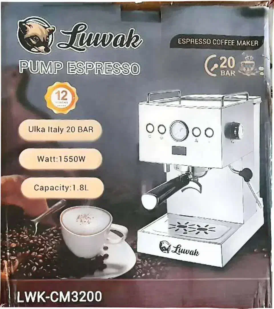 قهوه ساز نیمه صنعتیLuwak 3200-آسیاب قهوه Luwak|سماور، چایساز، قهوهساز|رشت, جماران|دیوار