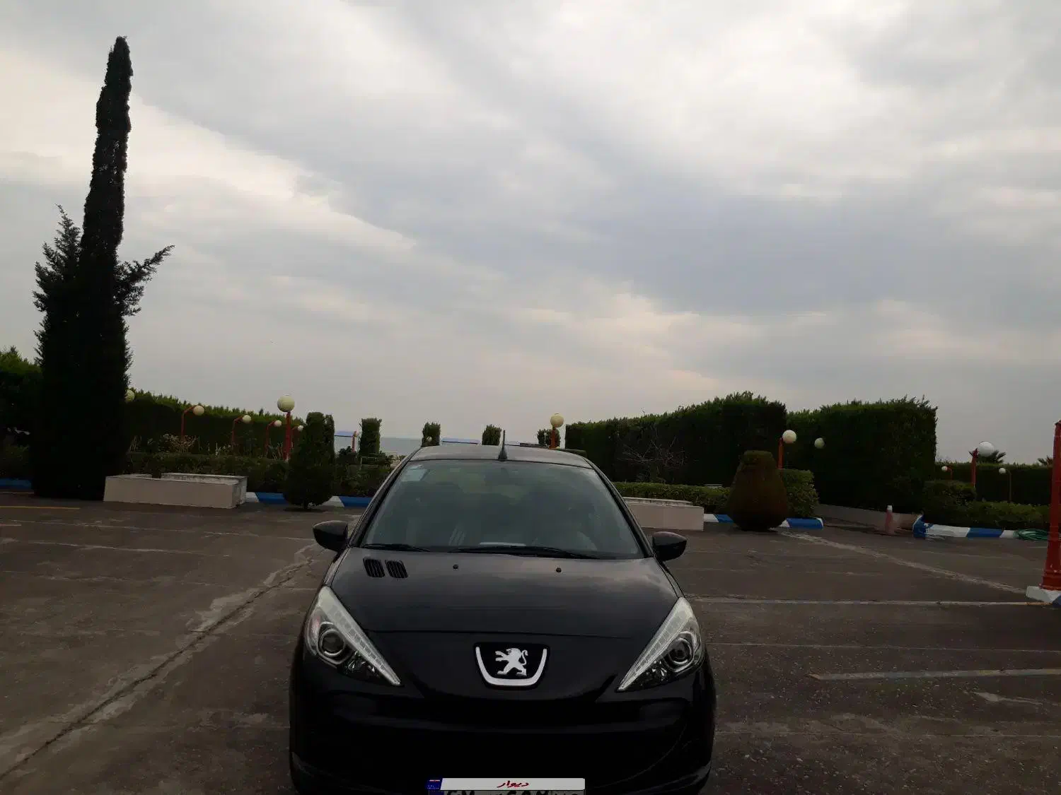 ۲۰۷ مدل ۴۰۱ سقف فلز|خودرو سواری و وانت|بندر انزلی, سپه|دیوار