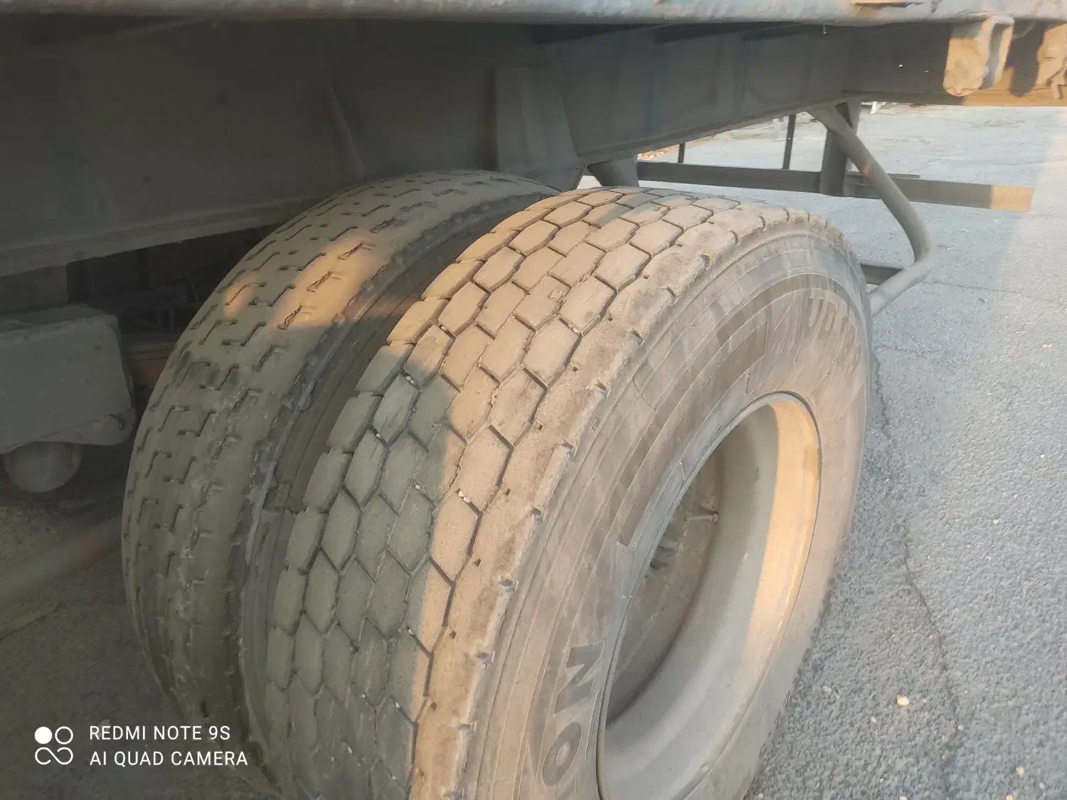 تریلی کفی دو محور نیم لبه دار|قطعات یدکی و لوازم جانبی|فیروزکوه, |دیوار