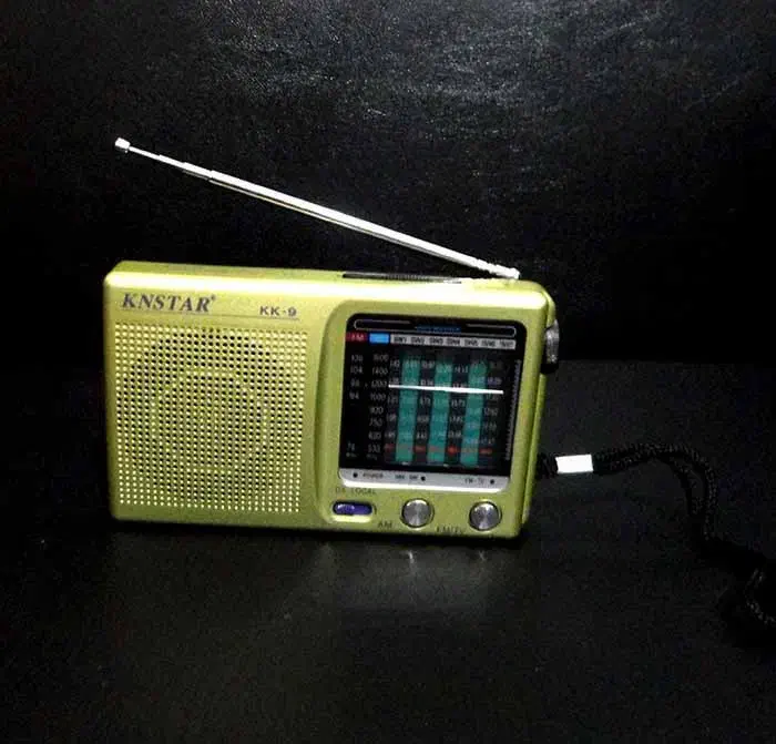 رادیو کوچک آکبند قدیمی|سیستم صوتی خانگی|کرج, مصباح|دیوار