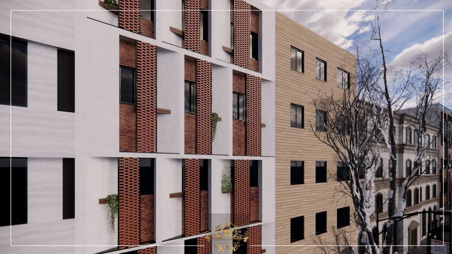 دریافت پروانه ساختمانی تا نقشه معماری،نما،محوطه|خدمات پیشه و مهارت|صومعهسرا, |دیوار