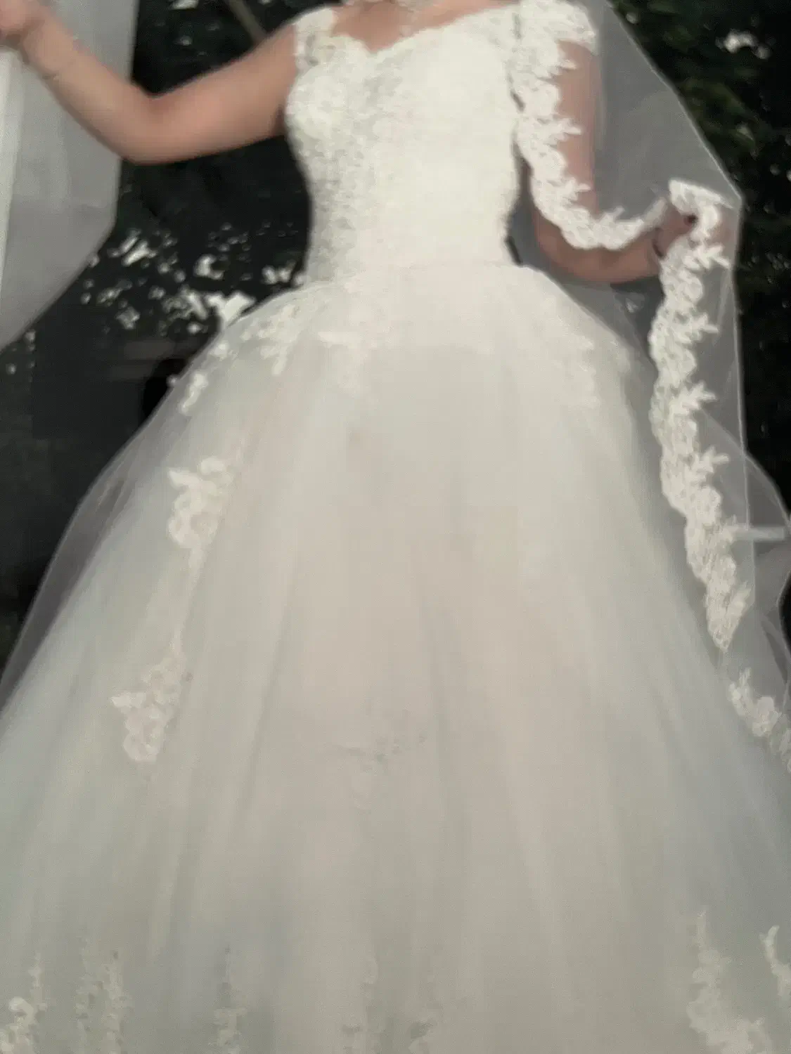 لباس عروس تمام دانتل|لباس|ری, دیلمان|دیوار