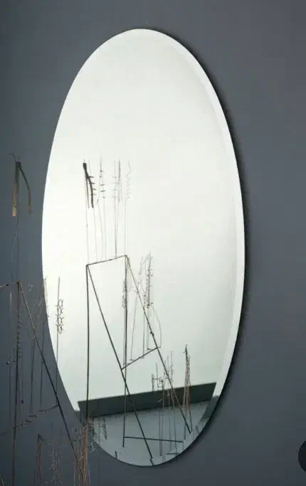 دو عدد آیینه بیضی ۷۰ در یک متر|آینه|کرمان, |دیوار