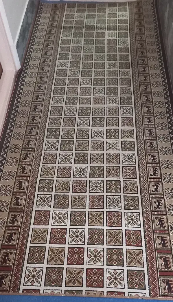 فرش گلیمی|گلیم، جاجیم، گبه|قم, ولیعصر|دیوار