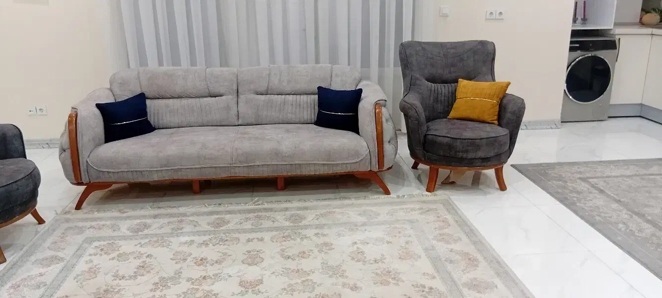 مبل 8نفره تخت خواب شو|مبلمان خانگی و میز عسلی|اهواز, کوروش|دیوار