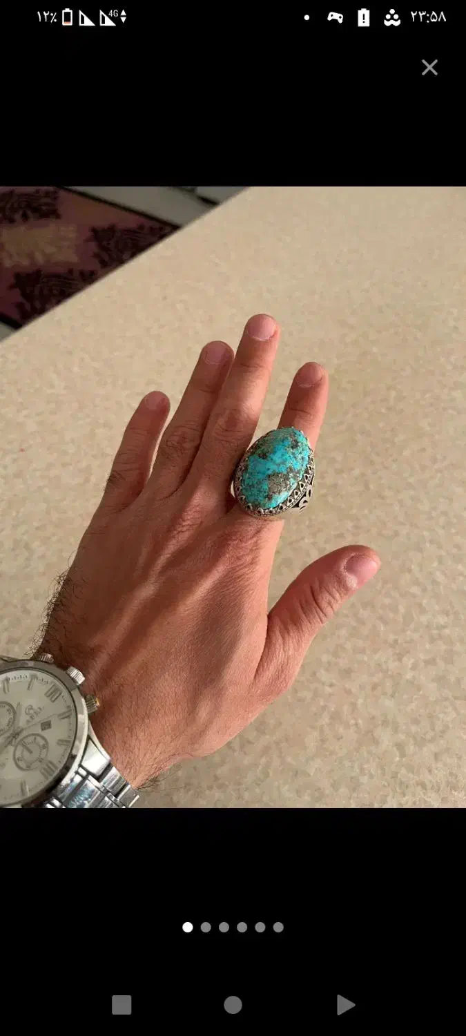 انگشتر فیروزه|جواهرات|بجنورد, |دیوار