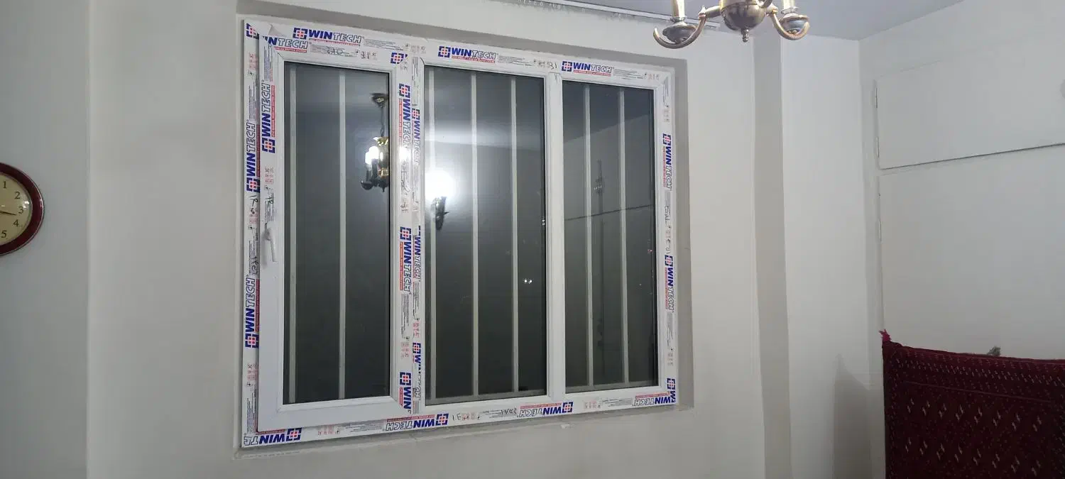 درب و پنجره ۲ جداره توری پلیسه ای|مصالح و تجهیزات ساختمان|ملارد, |دیوار