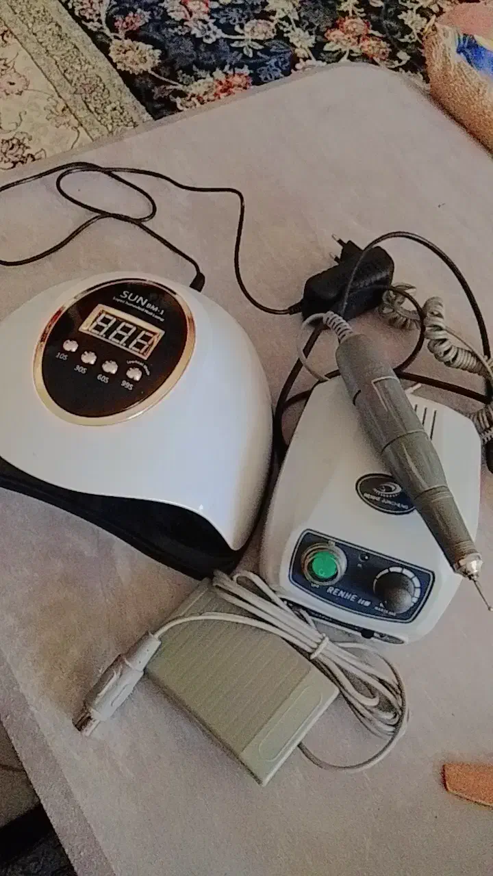 وسایل کاشت ناخن|آرایشگاه و سالن‌های زیبایی|سیرجان, |دیوار