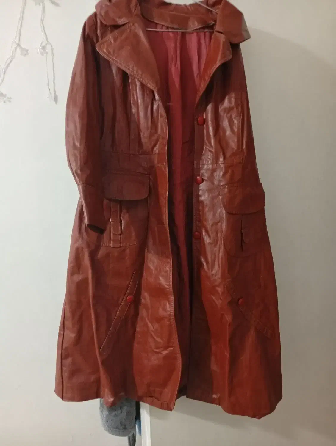 پالتوی زنانه چرم اصل|لباس|لواسان, |دیوار