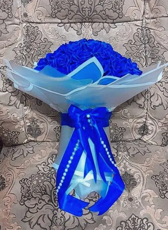 گل روبانی شاخه ای ۲۰|گل مصنوعی|بروجرد, |دیوار