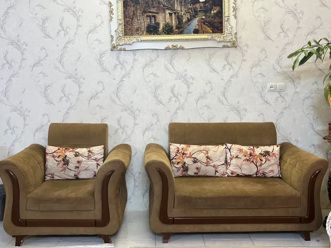 مبل راحتی هفت نفره|مبلمان خانگی و میز عسلی|سبزوار, امیر کبیر|دیوار