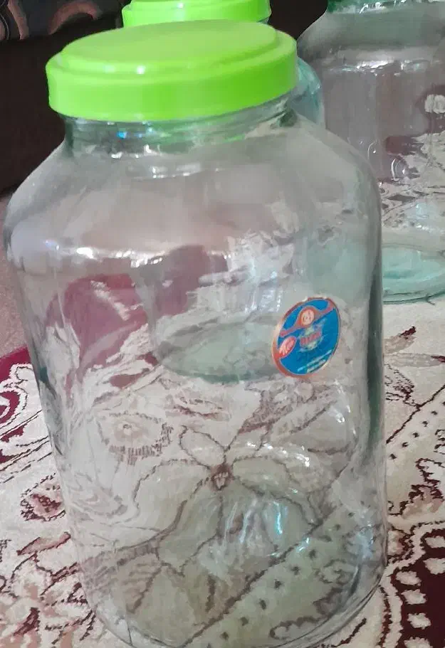 بانکه شیشه ای 6 لیتری|ظروف نگهدارنده، پلاستیکی، یک‌بارمصرف|رشت, بوسار|دیوار