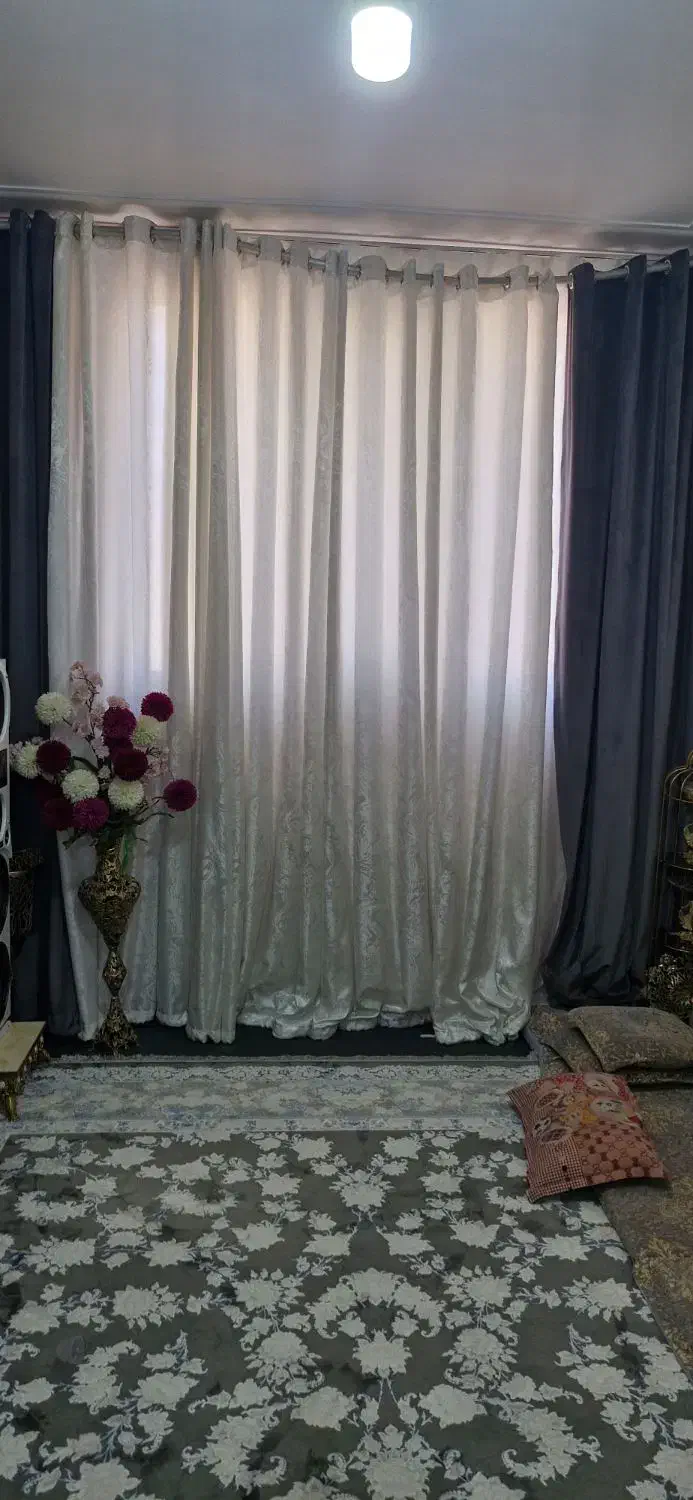 پرده سالنی ۳در ۳ متر پانچ|پرده، رانر، رومیزی|قم, زند آباد|دیوار