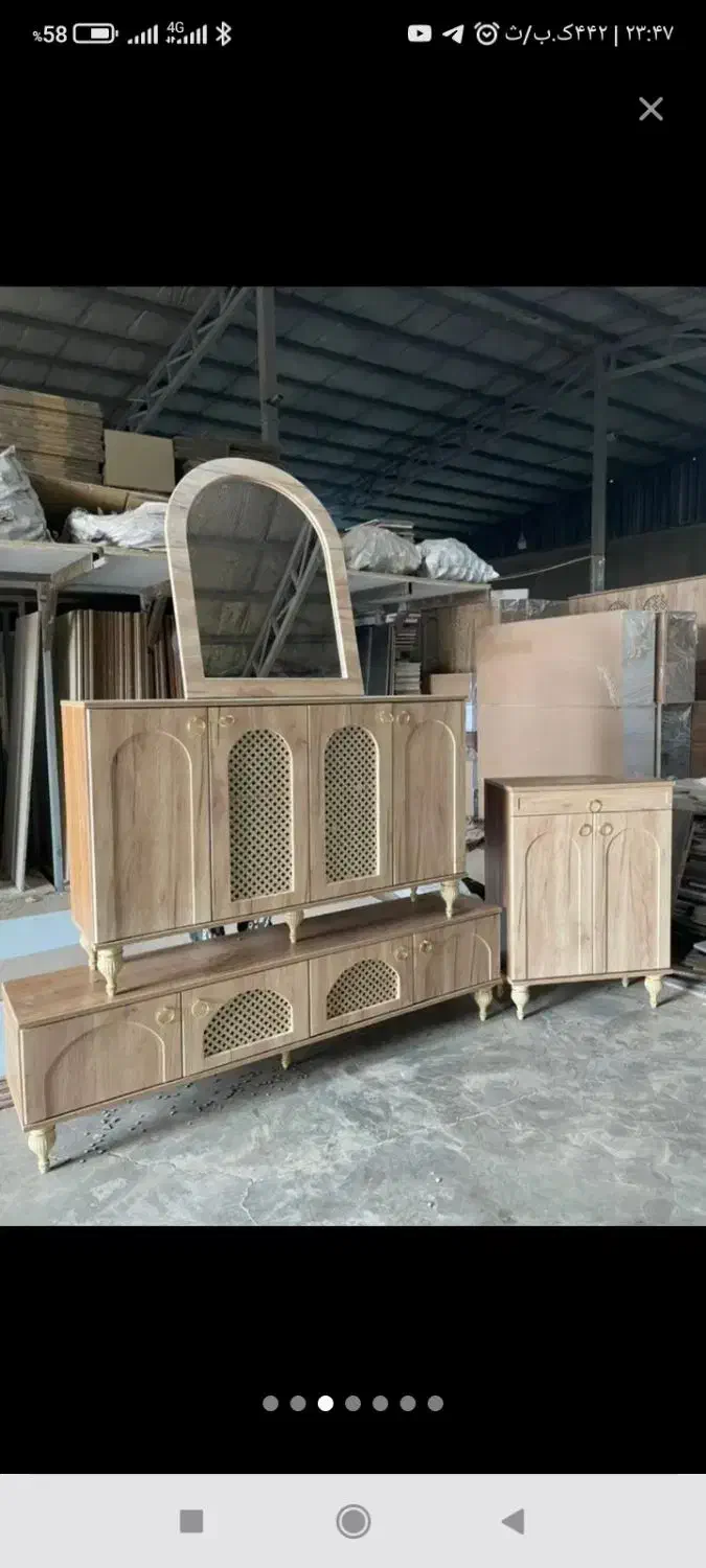 تولید وپخش عمده تکی کنسول تی وی ست و کمد|بوفه، ویترین، کنسول|تهران, شهرک ولیعصر شمالی|دیوار