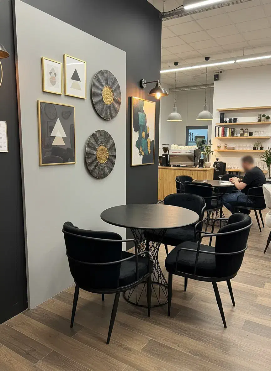 میز و صندلی کافه و رستوران|میز و صندلی غذاخوری|رشت, انصاری|دیوار