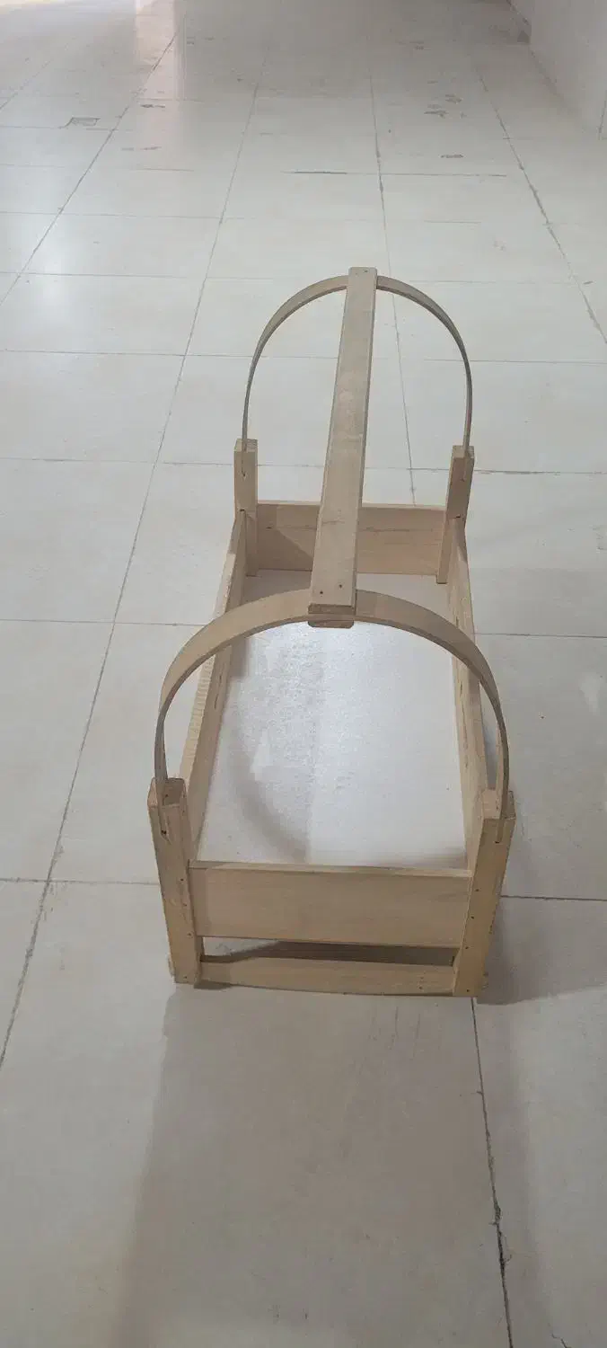 گهواره چوبی کودک|تخت و صندلی بچه|اردبیل, |دیوار