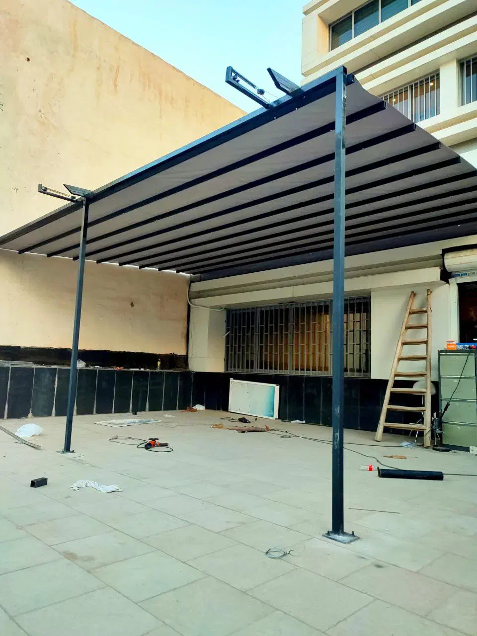 سقف برقی سقف متحرک سایبان برقی سایه بان متحرک|مصالح و تجهیزات ساختمان|مشهد, سعد آباد|دیوار