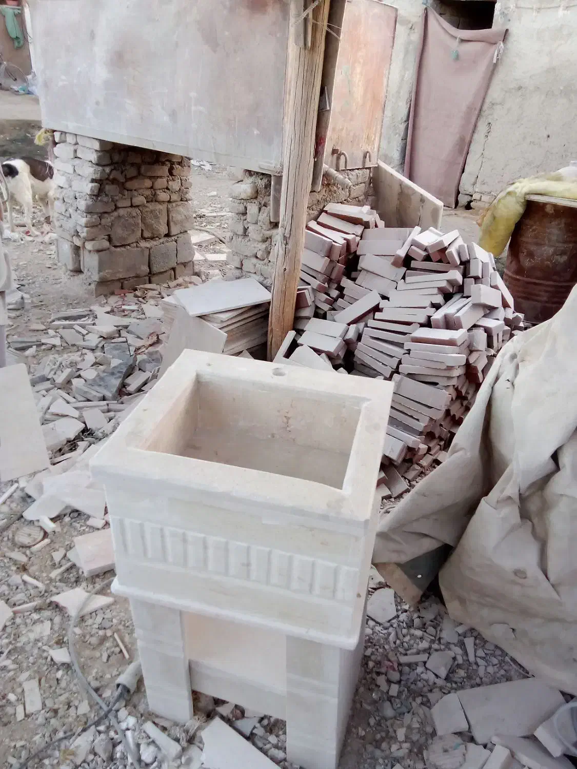 روشویی سنگی فروشی|لوازم سرویس بهداشتی|باقرشهر, |دیوار