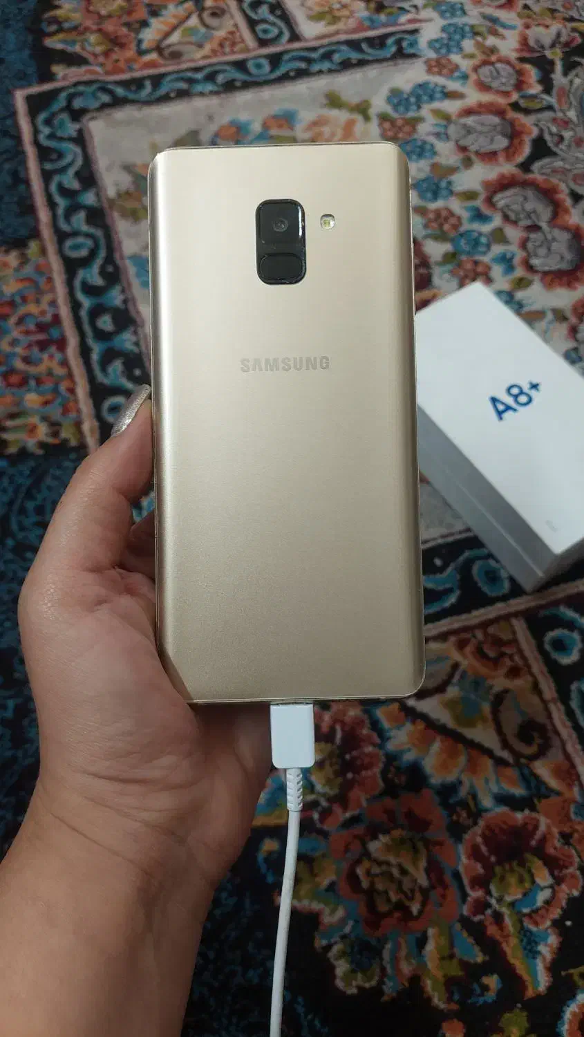 گوشی سامسونگ مدل A8پلاس|موبایل|کرمان, |دیوار
