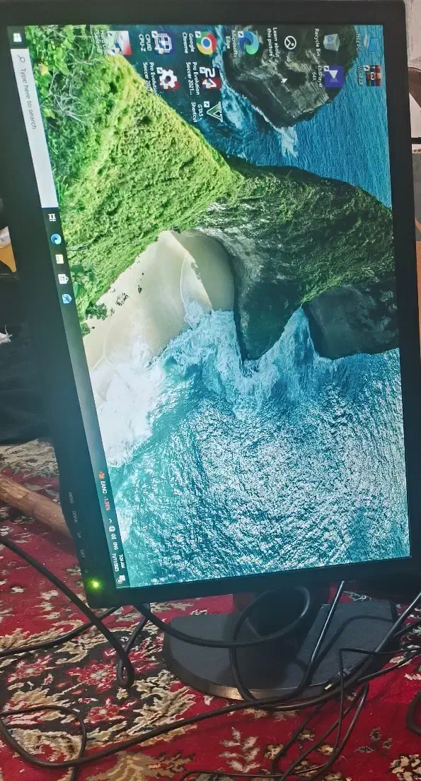 کیس گیمینگ کامل مانیتور ، کیبورد و موس|رایانه رومیزی|اهواز, منازل سپاه|دیوار