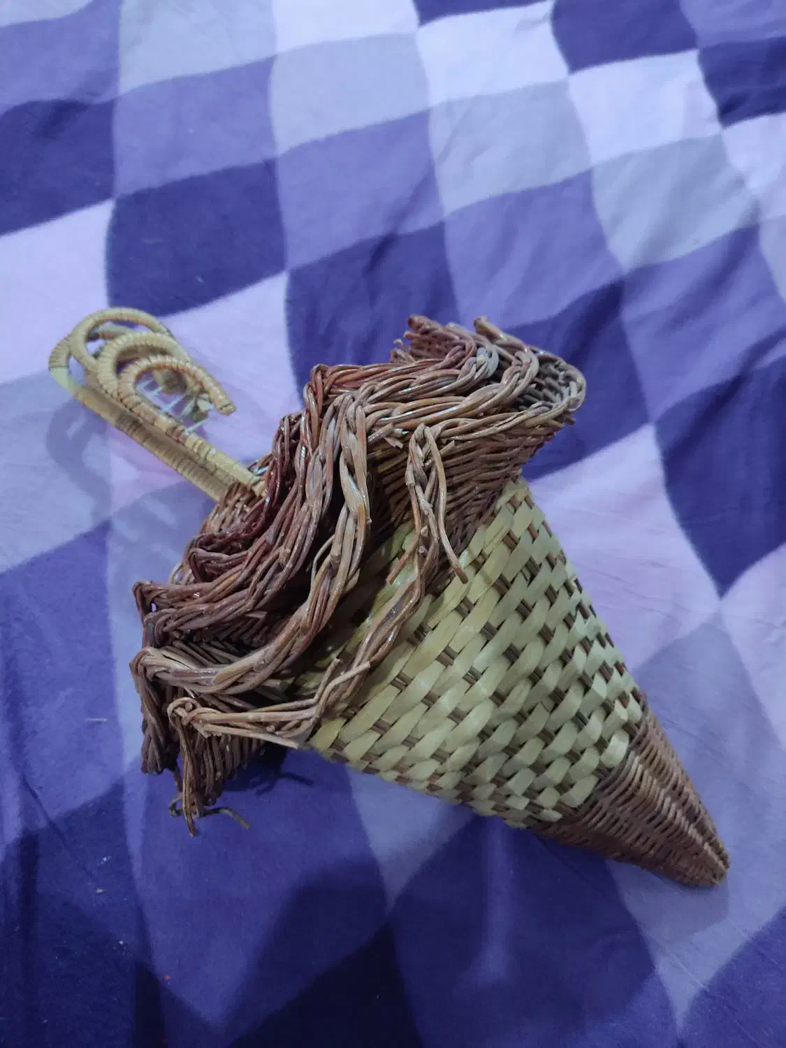 سبد حصیری|صنایع دستی و سایر لوازم تزئینی|میاندوآب, |دیوار