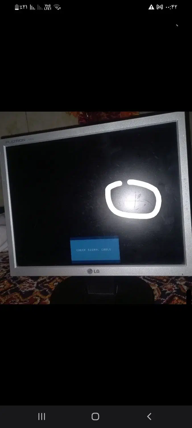 کیس و مانیتور کیس خرابه|رایانه رومیزی|خسروشاه, |دیوار