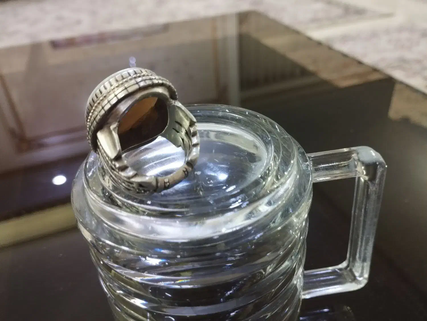 انگشتر نقره‌|کلکسیون اشیاء عتیقه|فردیس, فردیس|دیوار