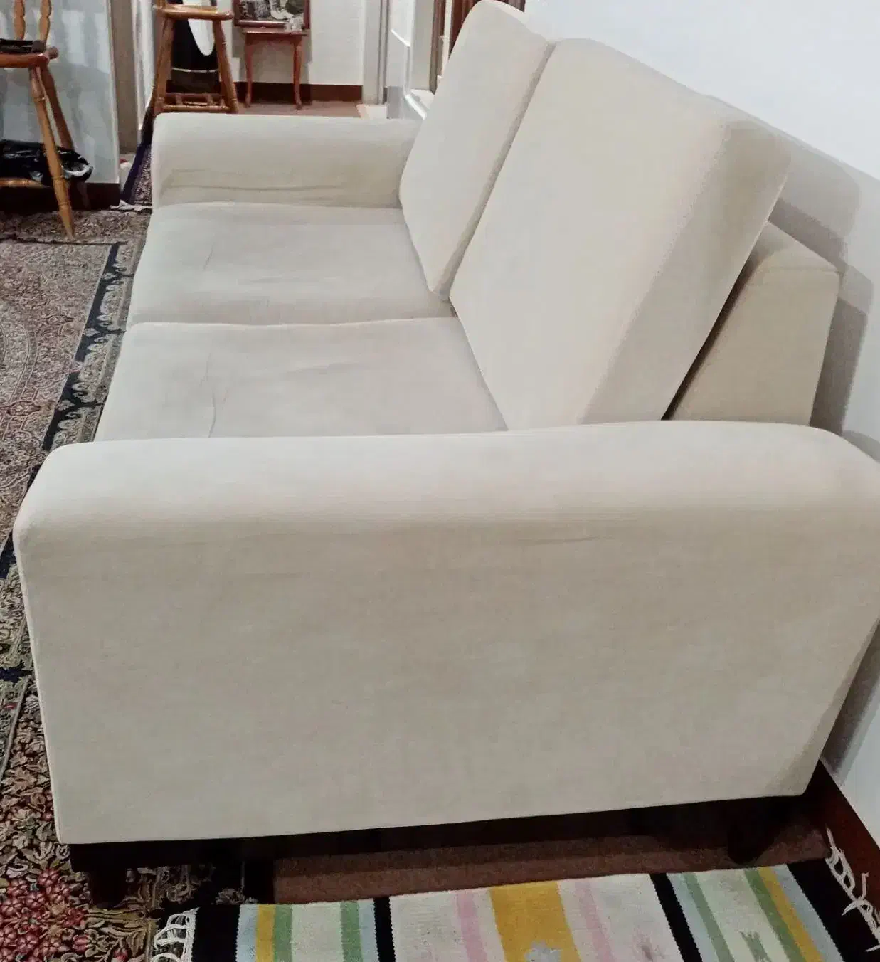 مبل کاناپه سه نفره و مبل نیم ست چهار نفره میزتلفن|مبلمان خانگی و میز عسلی|کرمانشاه, |دیوار