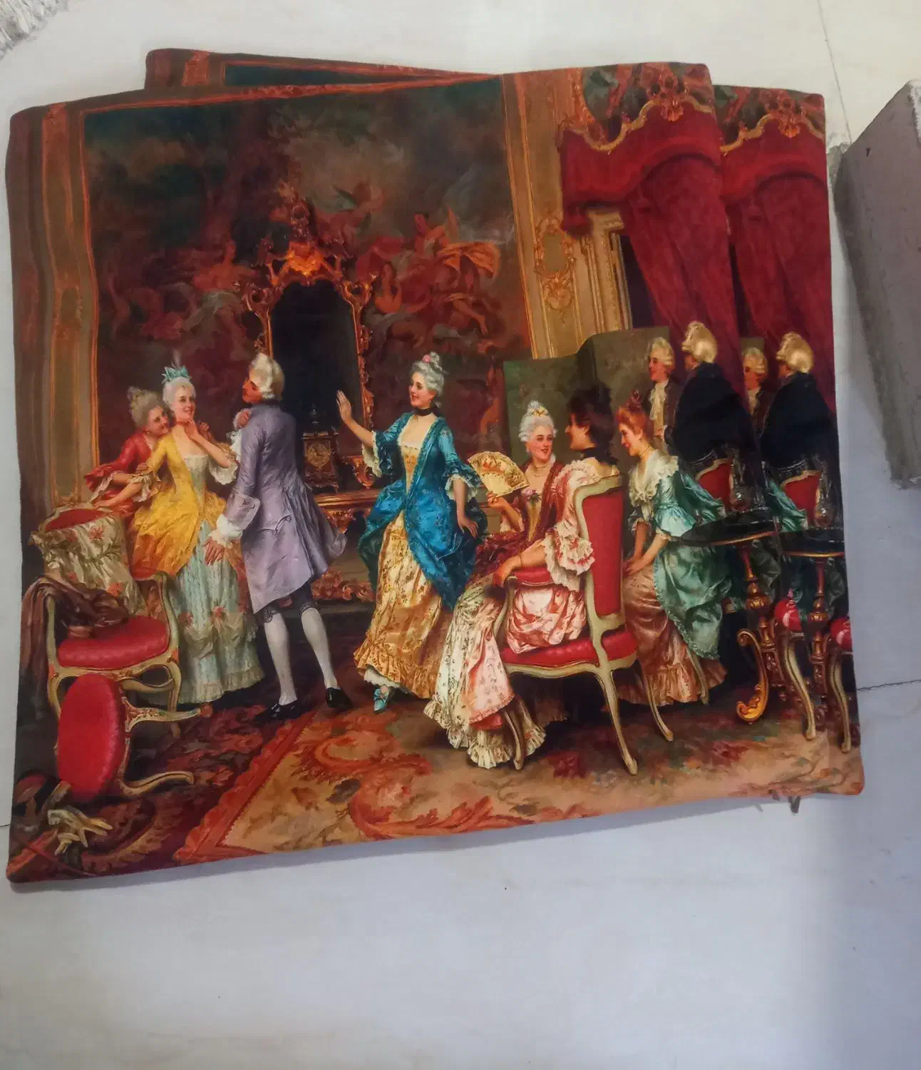 جفتی ۵۰۰|پرده، رانر، رومیزی|تهران, نیروی هوایی (پیروزی)|دیوار