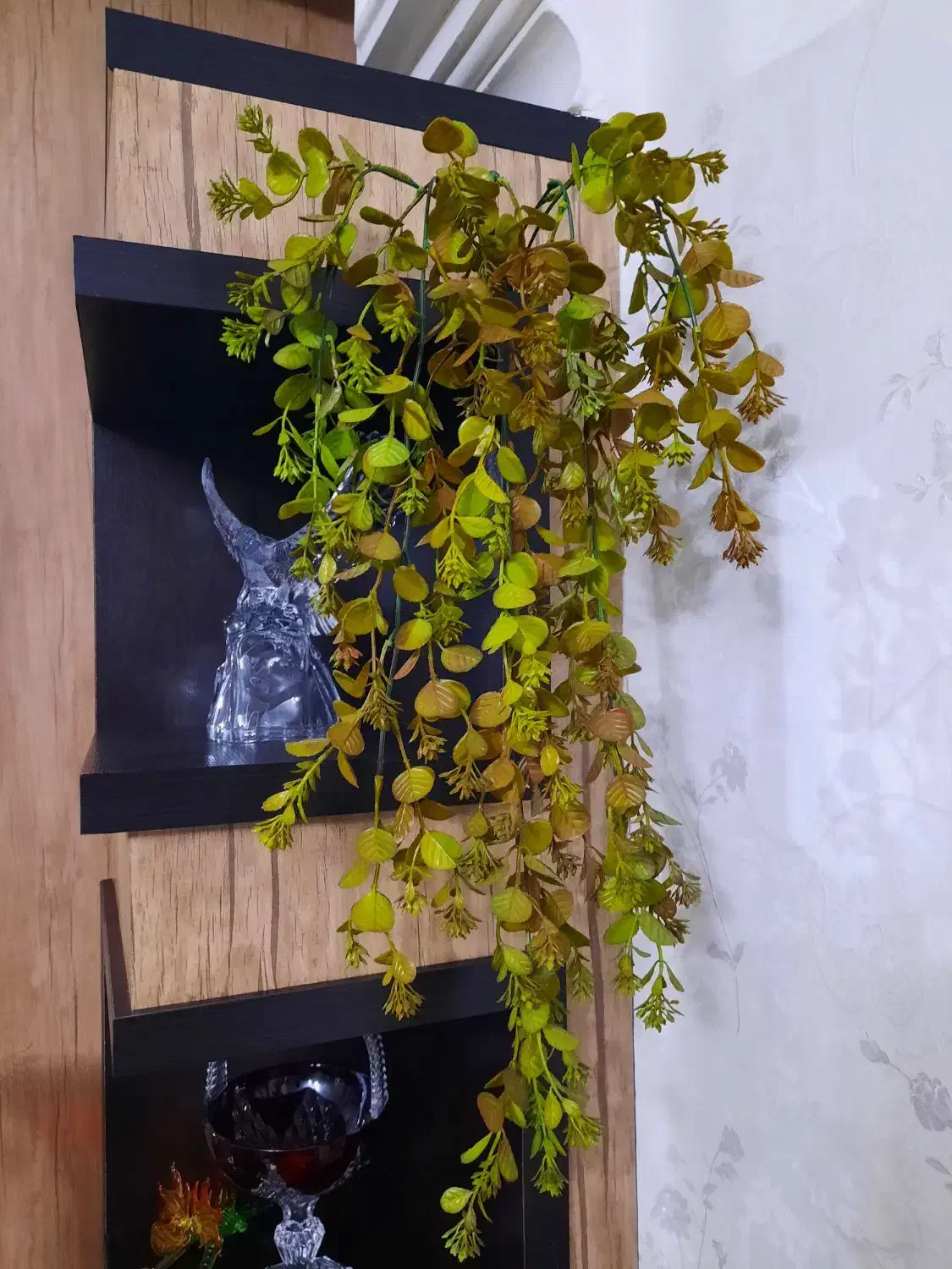 گل آویز شمشاد وارداتی|گل مصنوعی|رباط‌کریم, رباط‌کریم|دیوار