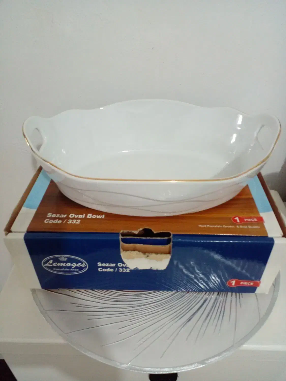 ظروف پذیرایی چینی لب طلایی نوو|ظروف سرو و پذیرایی|کرج, کمالشهر|دیوار