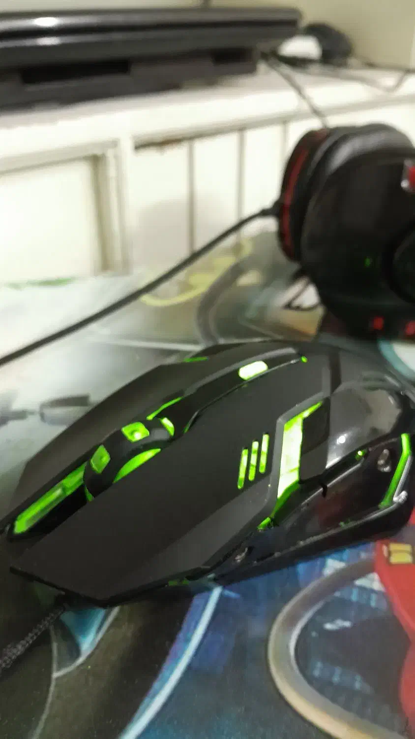 موس گیمینگ دارای ۶کلید حداکثر cps40|قطعات و لوازم جانبی رایانه|مشهد, کوه سنگی|دیوار