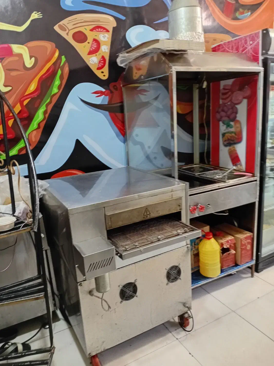 دستگاه ریلی پیتزا پز|اجاق گاز و لوازم برقی پختوپز|محمدشهر, محمدشهر|دیوار