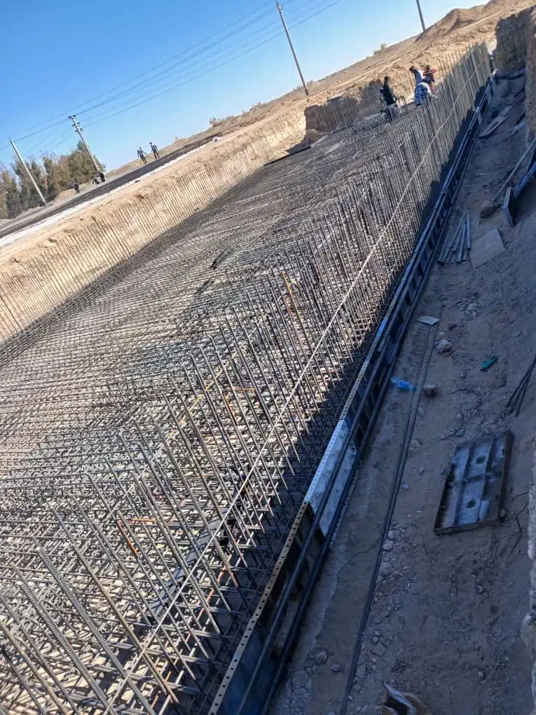 آرماتور بندی قالب بندی شناژ|خدمات پیشه و مهارت|یزد, |دیوار
