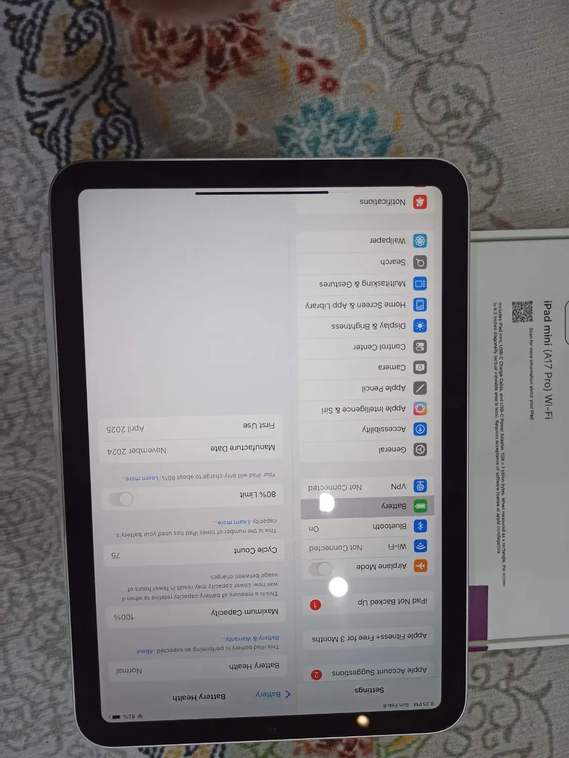 آیپد مینی ۷ ۲۰۲۴|تبلت|فولادشهر, B7|دیوار