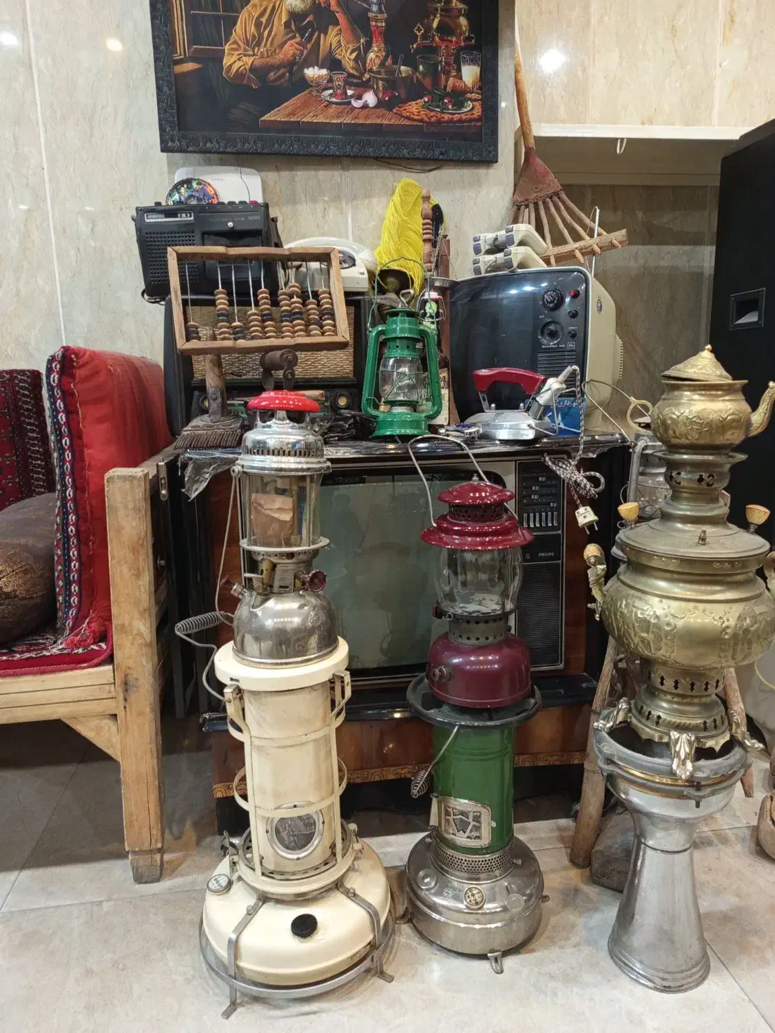 وسایل قدیمی|کلکسیون اشیاء عتیقه|گلپایگان, |دیوار