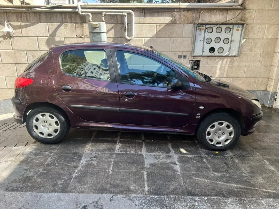 ۲۰۶ گیلاسی|خودرو سواری و وانت|تهران, نیلوفر|دیوار