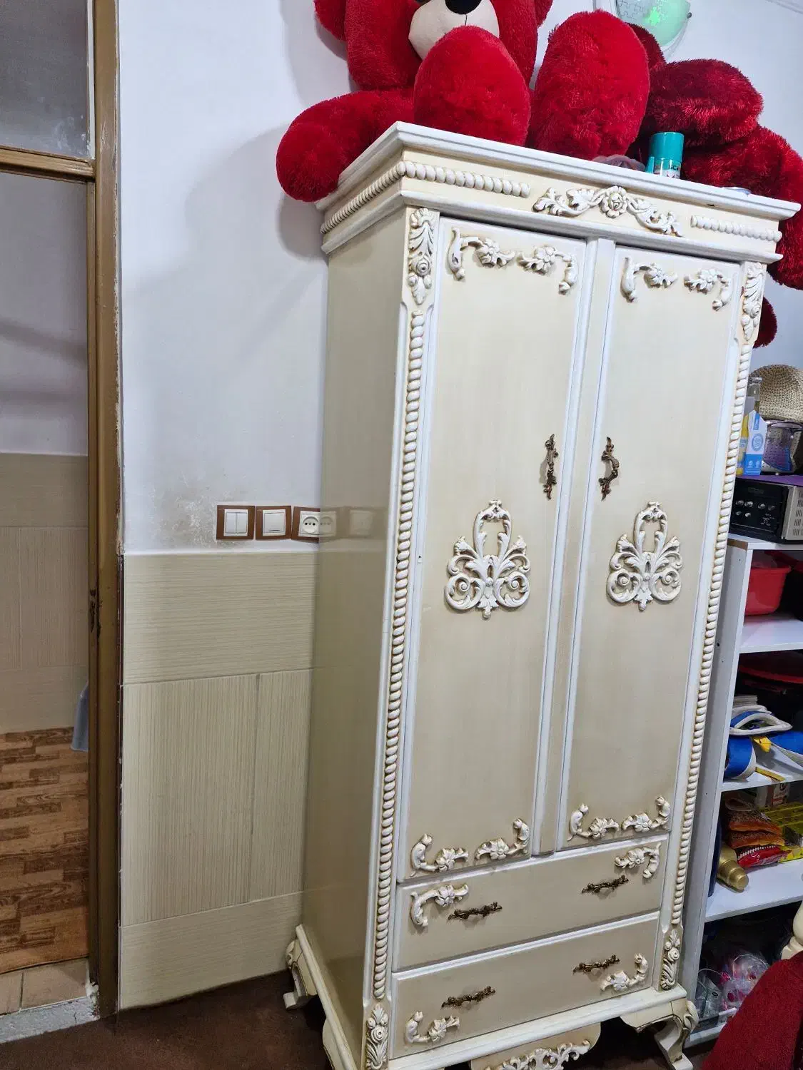 کمد لباسی|جاکفشی، کمد، دراور|سیرجان, |دیوار