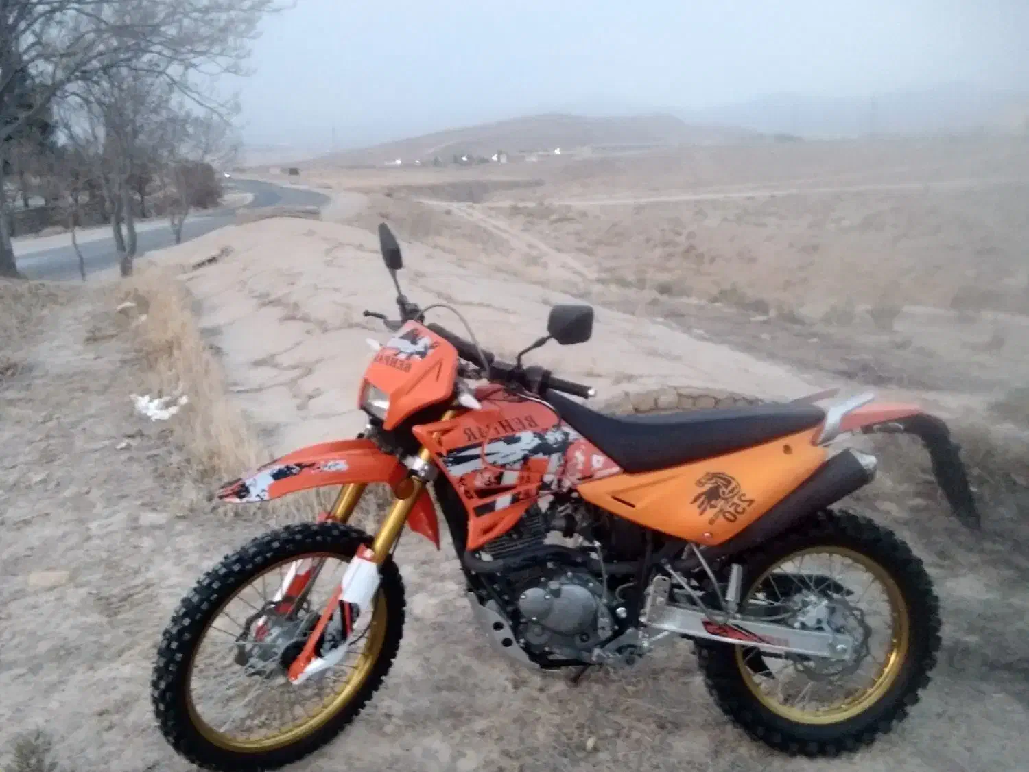 بهپر ۲۰۰  تریل روان|موتورسیکلت|بجنورد, |دیوار