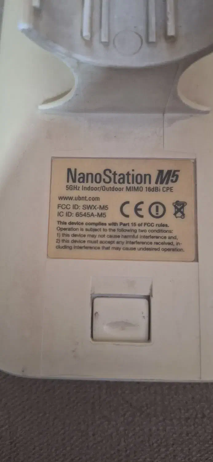 رادیو وایرلس یوبیکیوتی NanoStation M5|مودم و تجهیزات شبکه|قم, شهرک فاطمیه|دیوار