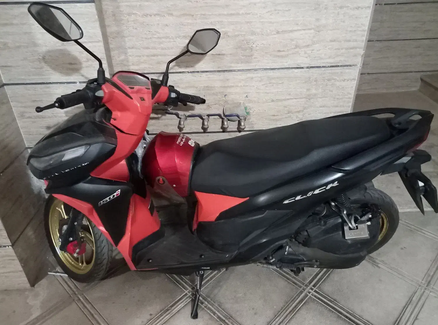 موتور طرح کلیک 150 هانی|موتورسیکلت|قزوین, |دیوار