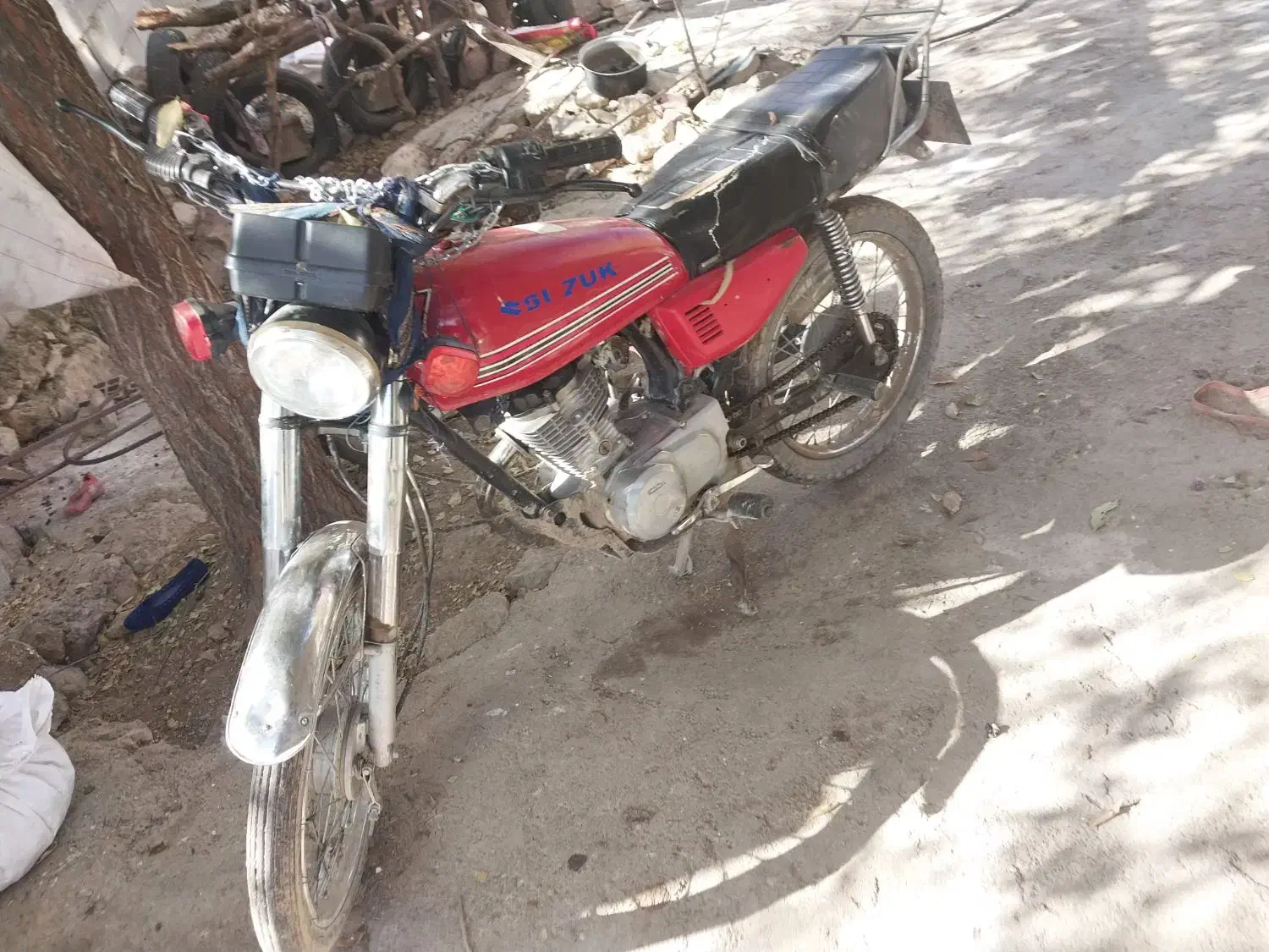 متور 125مدا 84 پلاک ملی|موتورسیکلت|بازفت, |دیوار