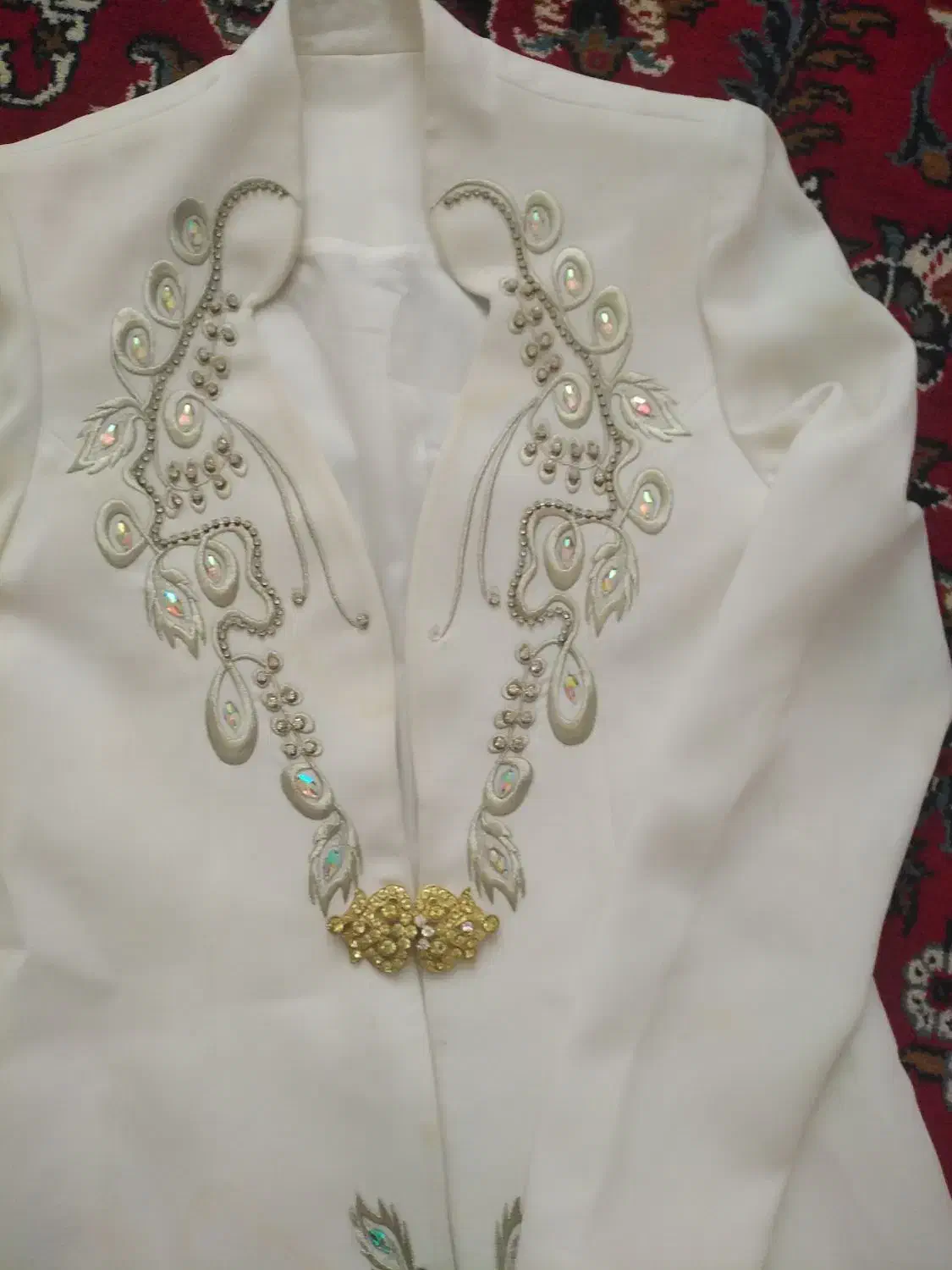 کت ودامن وکت وشلوار سفید|لباس|شیروان (خراسان), |دیوار