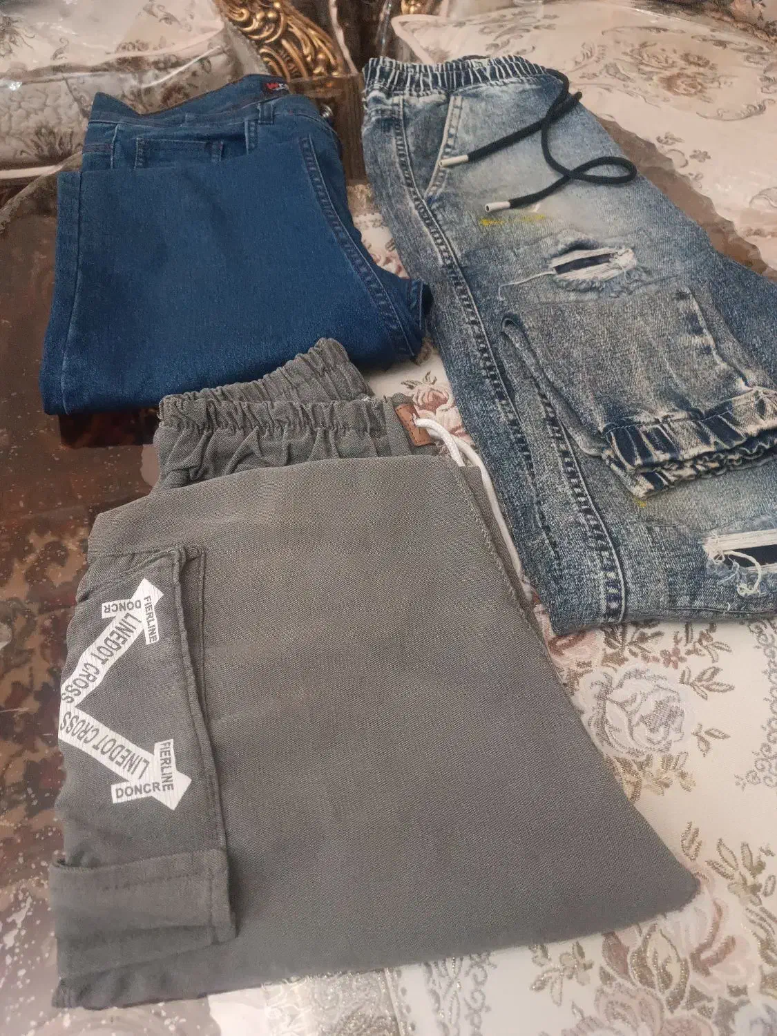 شلوار اسلش نوجوانی ومردانه|لباس|میانه, |دیوار