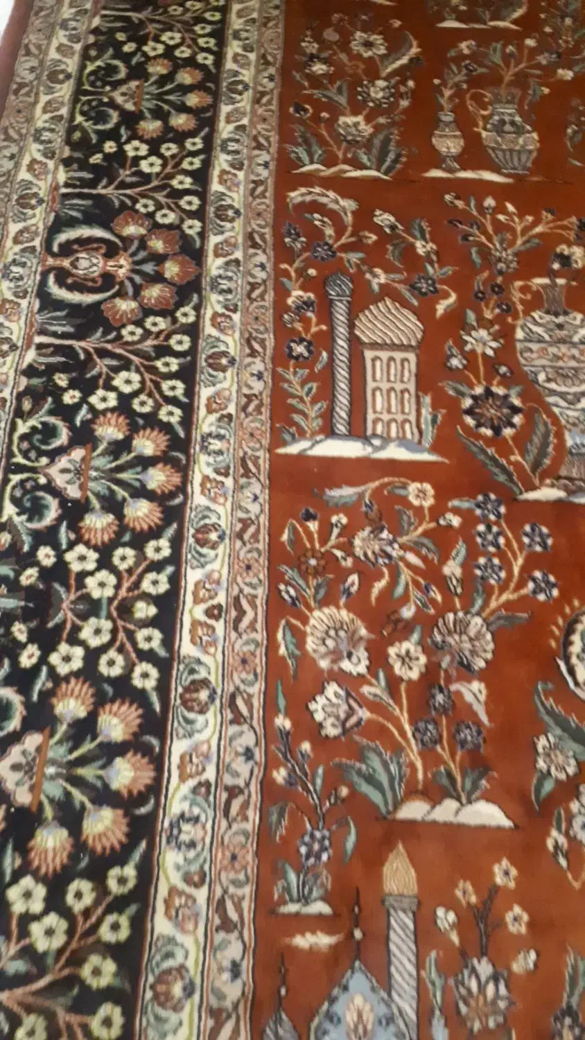 فرش دستباف سارق نقشه زیرخاکی یکطرفه|فرش|کرج, ساماندهی|دیوار