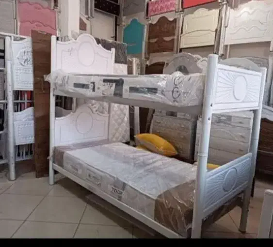 تخت 2طبقه تخت دوطبقه|تخت و سرویس خواب|قم, شاه ابراهیم|دیوار