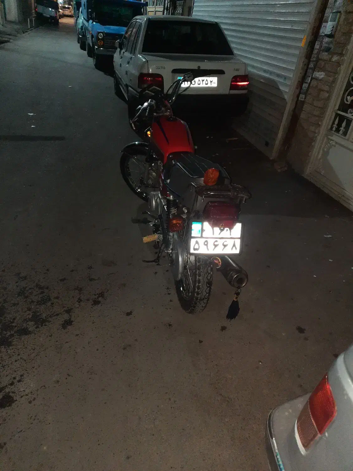 هندا ۱۲۵ مدل ۸۷ مدارک تکمیل|موتورسیکلت|چهاردانگه (تهران), |دیوار