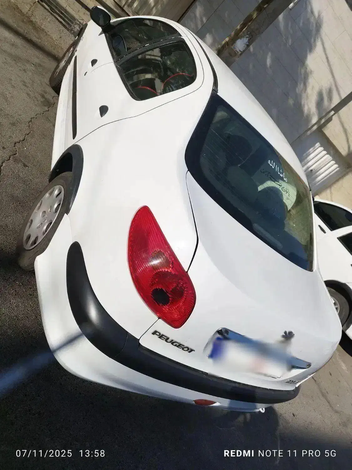 پژو ۲۰۶ صندوقدار v8 مدل ۹۰|خودرو سواری و وانت|اسلام‌شهر, شهرک مصطفی خمینی|دیوار