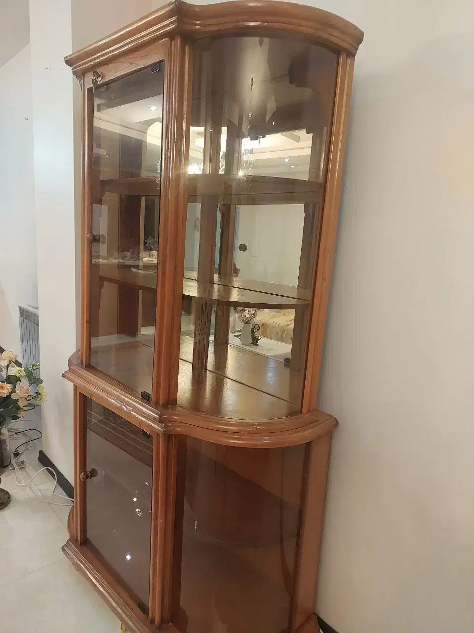 بوفه ویترین چوبی|بوفه، ویترین، کنسول|کرج, فاز ۳ گوهردشت|دیوار