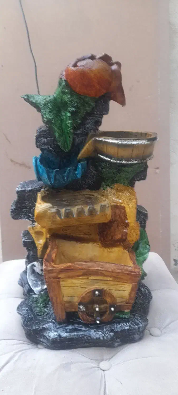 آب نما معاوضه با قناری وعروس هلندی|صنایع دستی و سایر لوازم تزئینی|کرج, حیدرآباد|دیوار